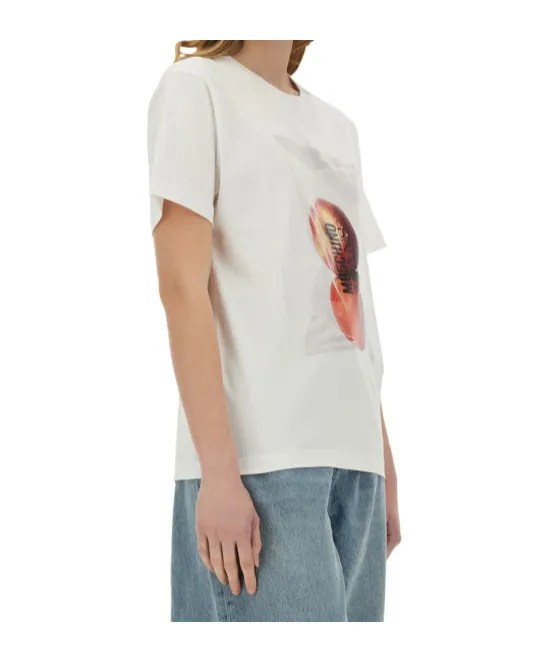 Apple Print T-Shirt