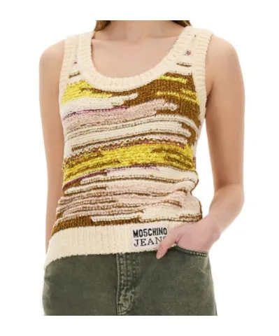 Crew Neck Knitted Vest