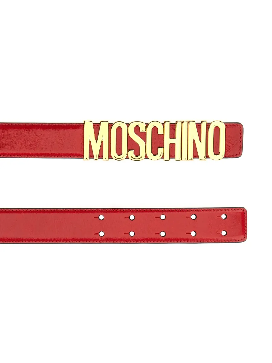 Logo Lettering Belt
