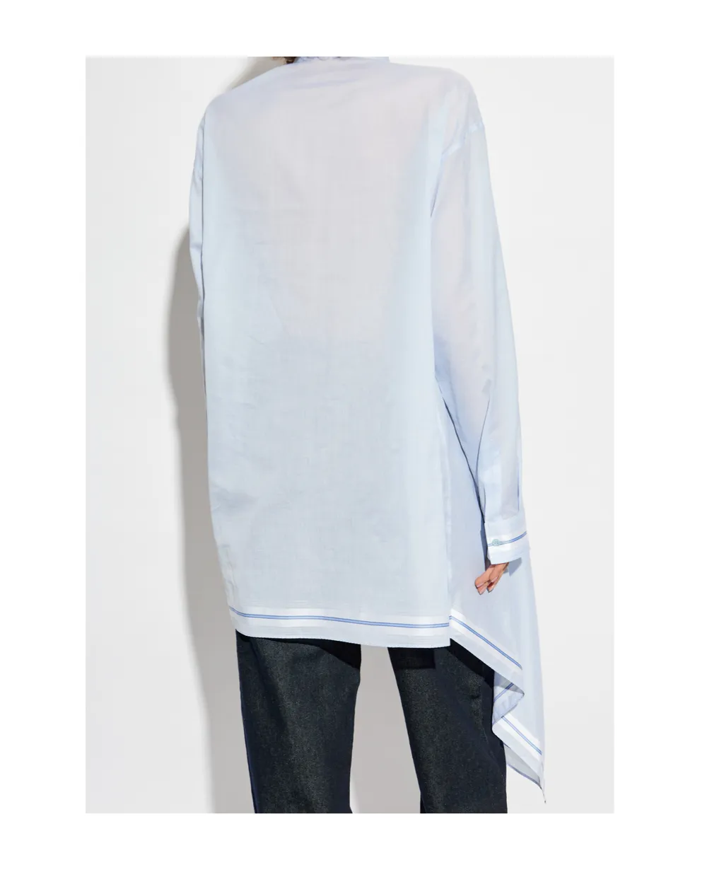 Asymmetrical Hem Shirt