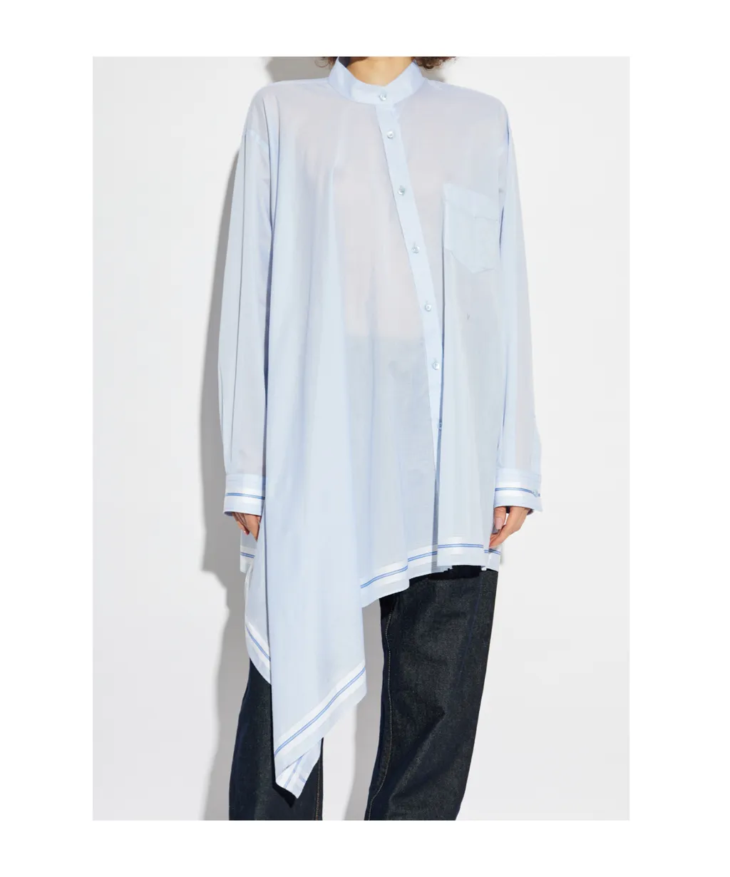 Asymmetrical Hem Shirt