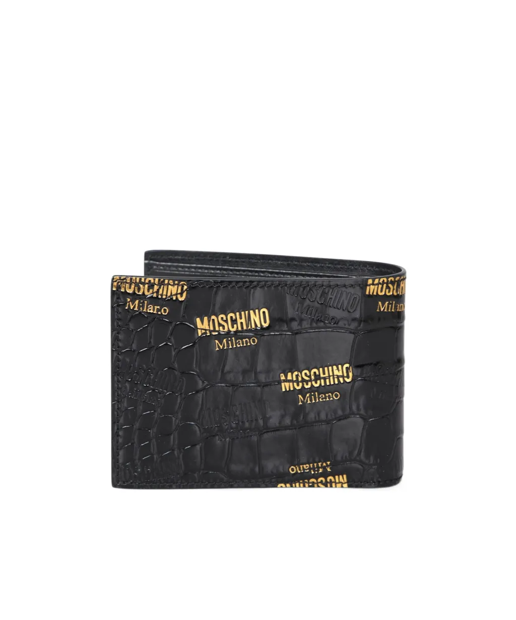 Embossed Bi-Fold Wallet