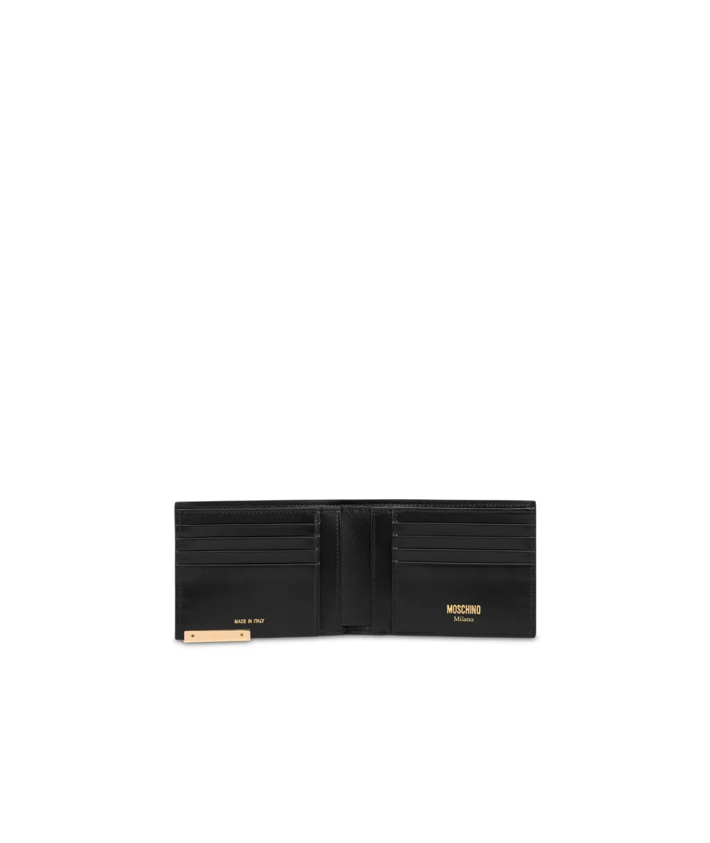 Logo Engraved Bi-Fold Wallet