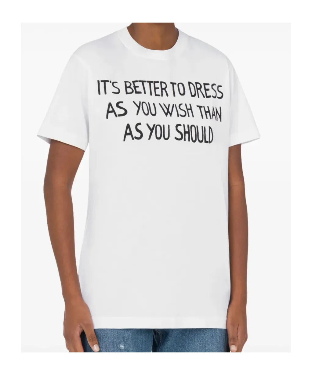 Slogan Printed T-Shirt