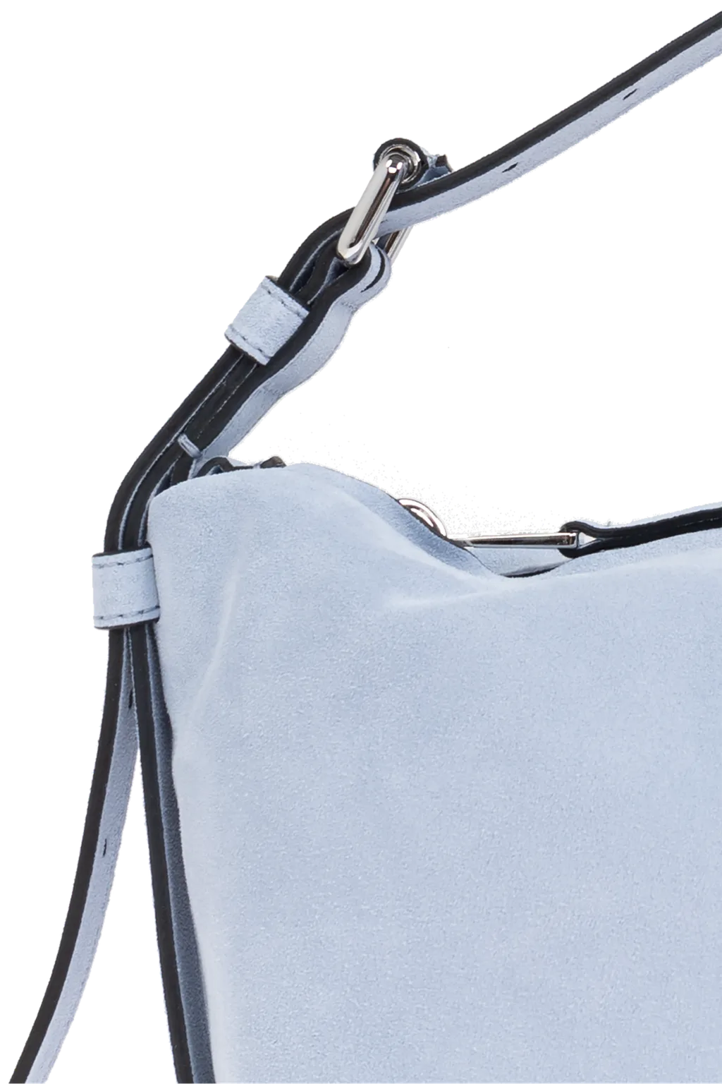 Tie Me Zipped Shoulder Bag