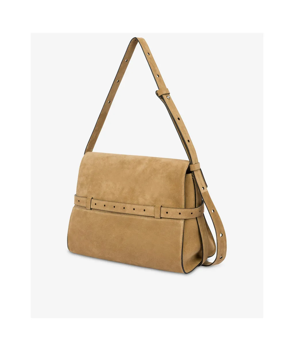 Tie Me Buckle Detailed Shoulder Bag