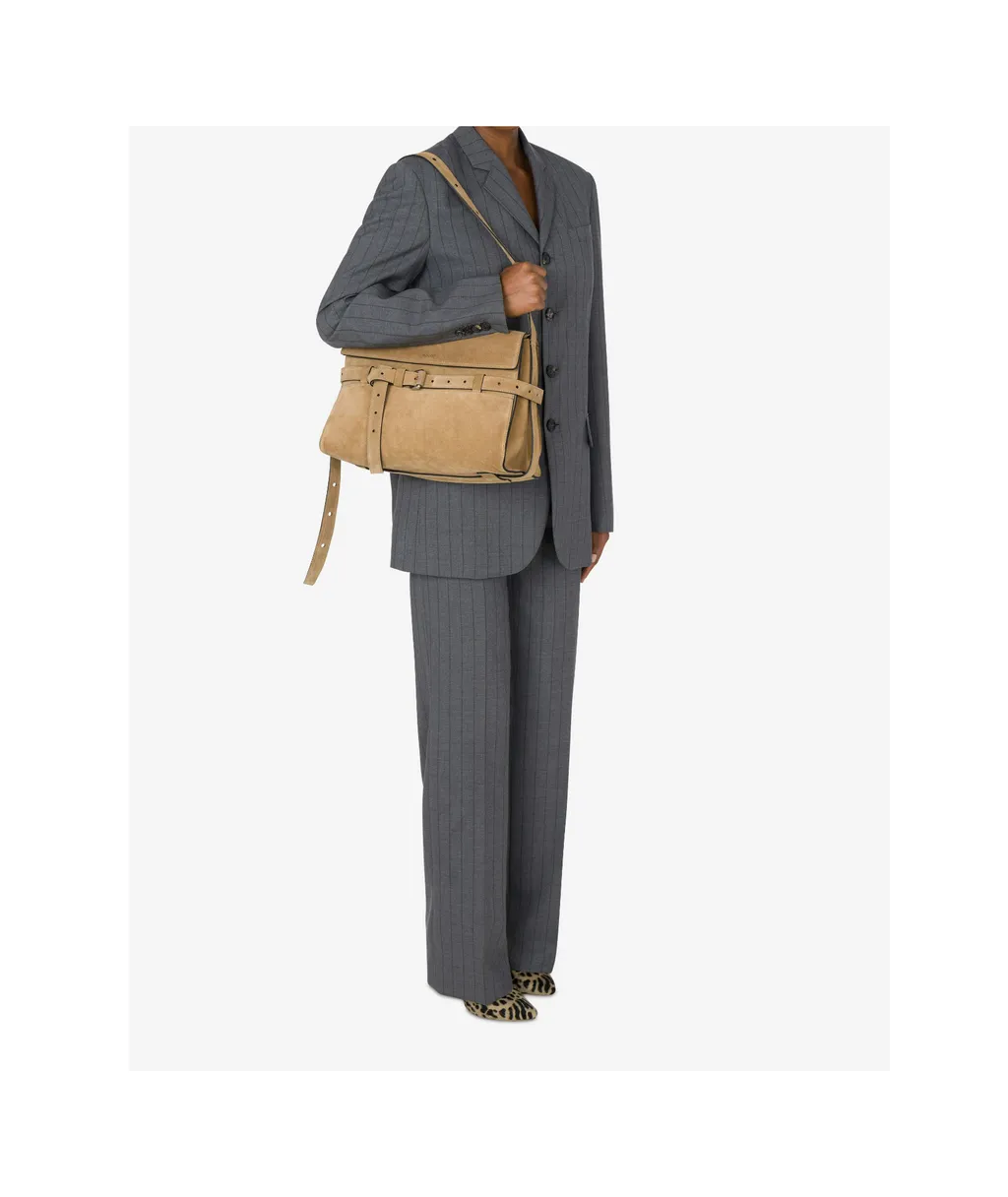 Tie Me Buckle Detailed Shoulder Bag