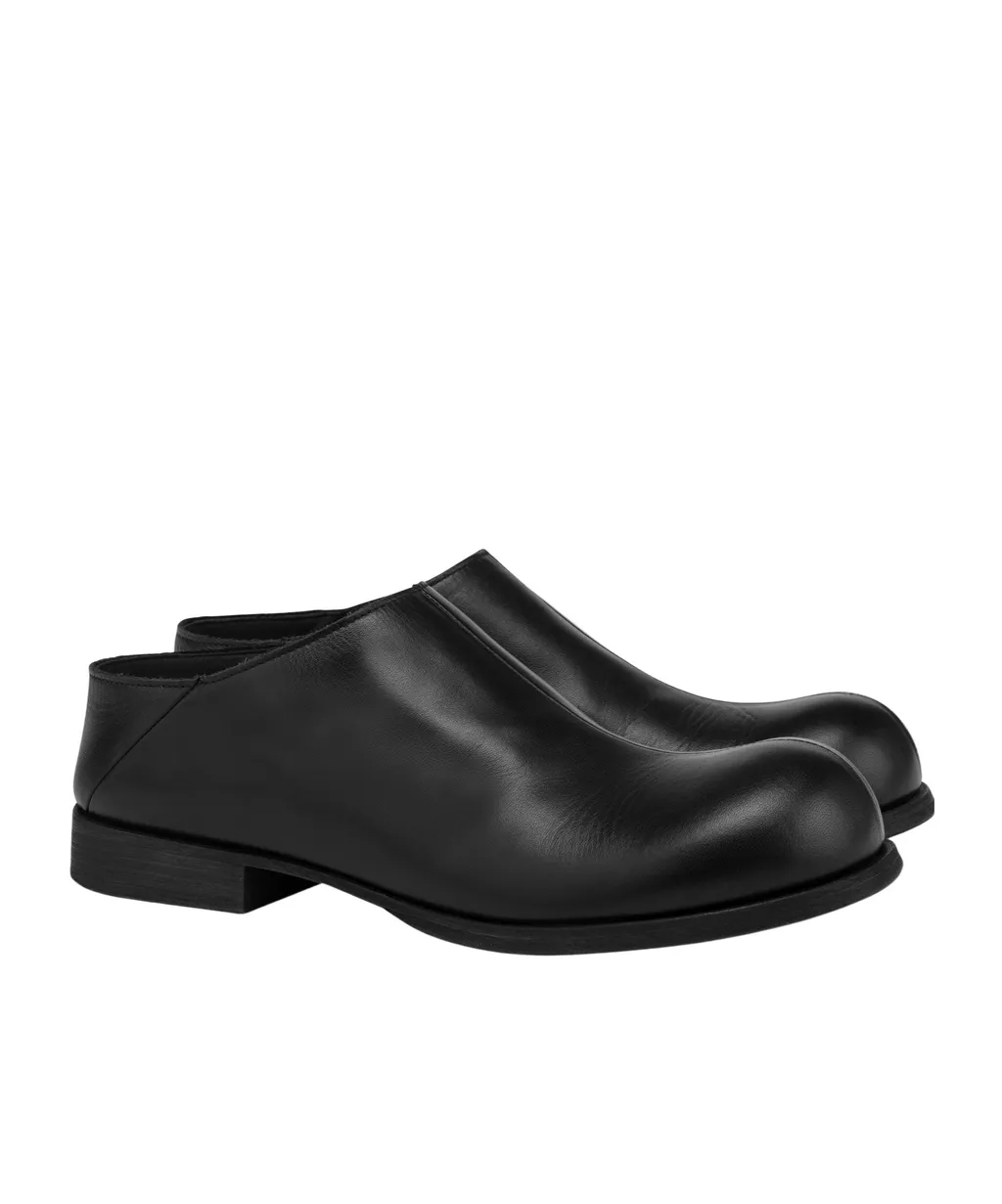 Slip-On Leather Boots