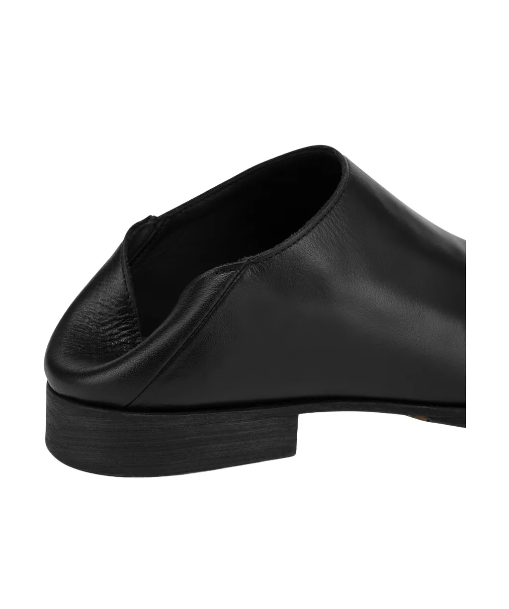 Slip-On Leather Boots