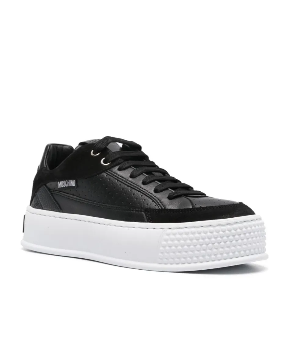 Logo-Embossed Sneakers
