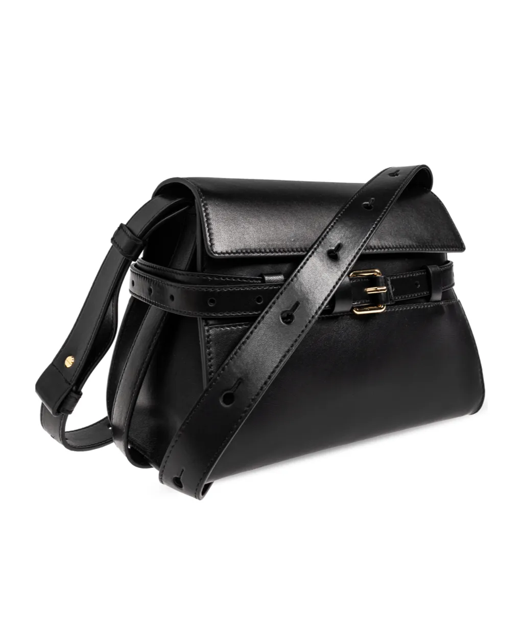 Tie Me Foldover Top Crossbody Bag