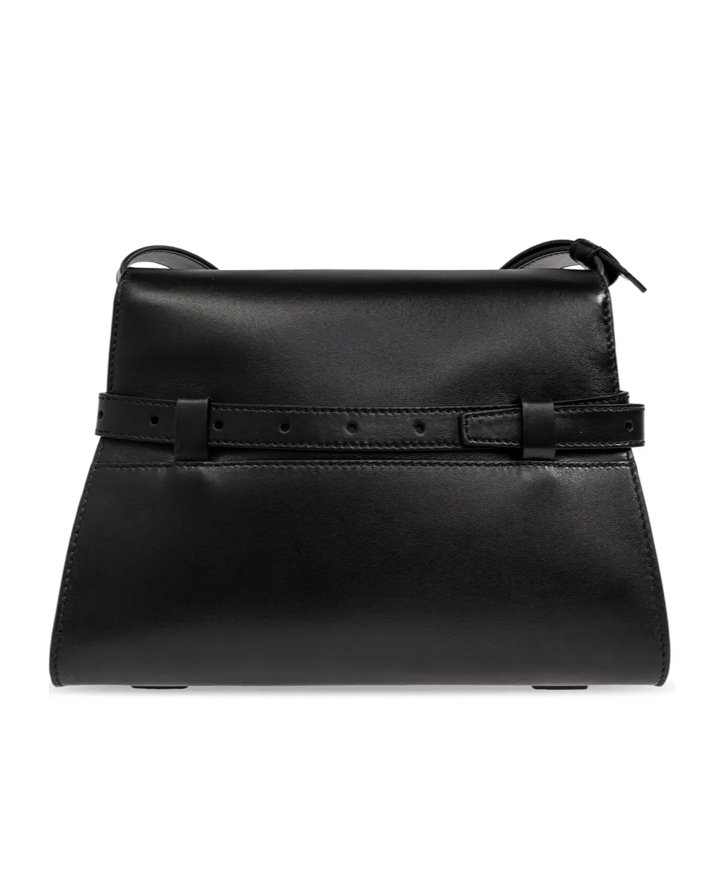 Tie Me Foldover Top Crossbody Bag