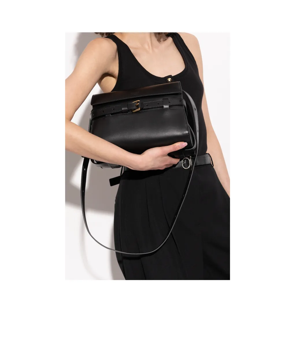 Tie Me Foldover Top Crossbody Bag