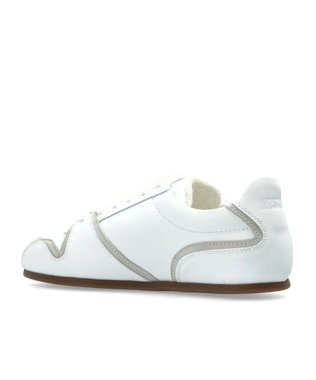 Round Toe Low-Top Sneakers