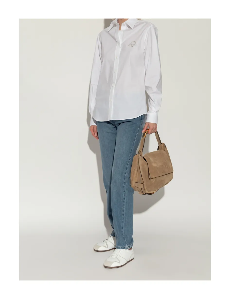 Round Toe Low-Top Sneakers