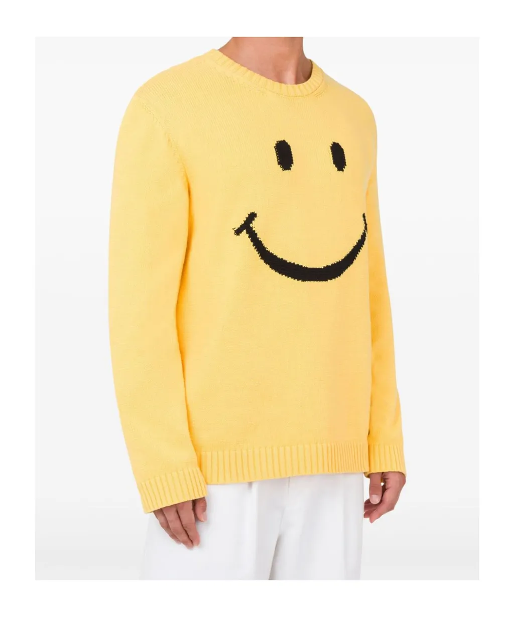 Smiley Face Knit Sweater