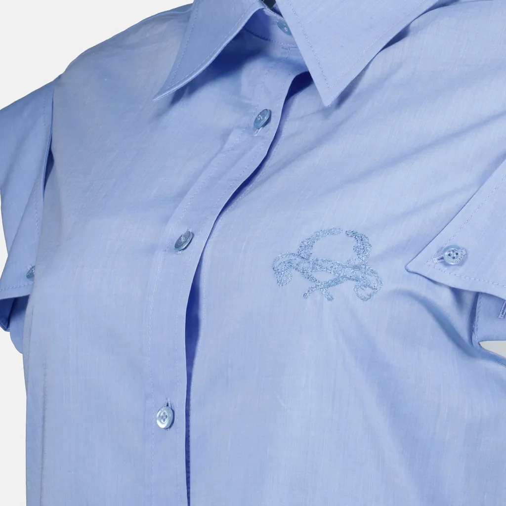 Laurel Embroidered Sleeveless Shirt