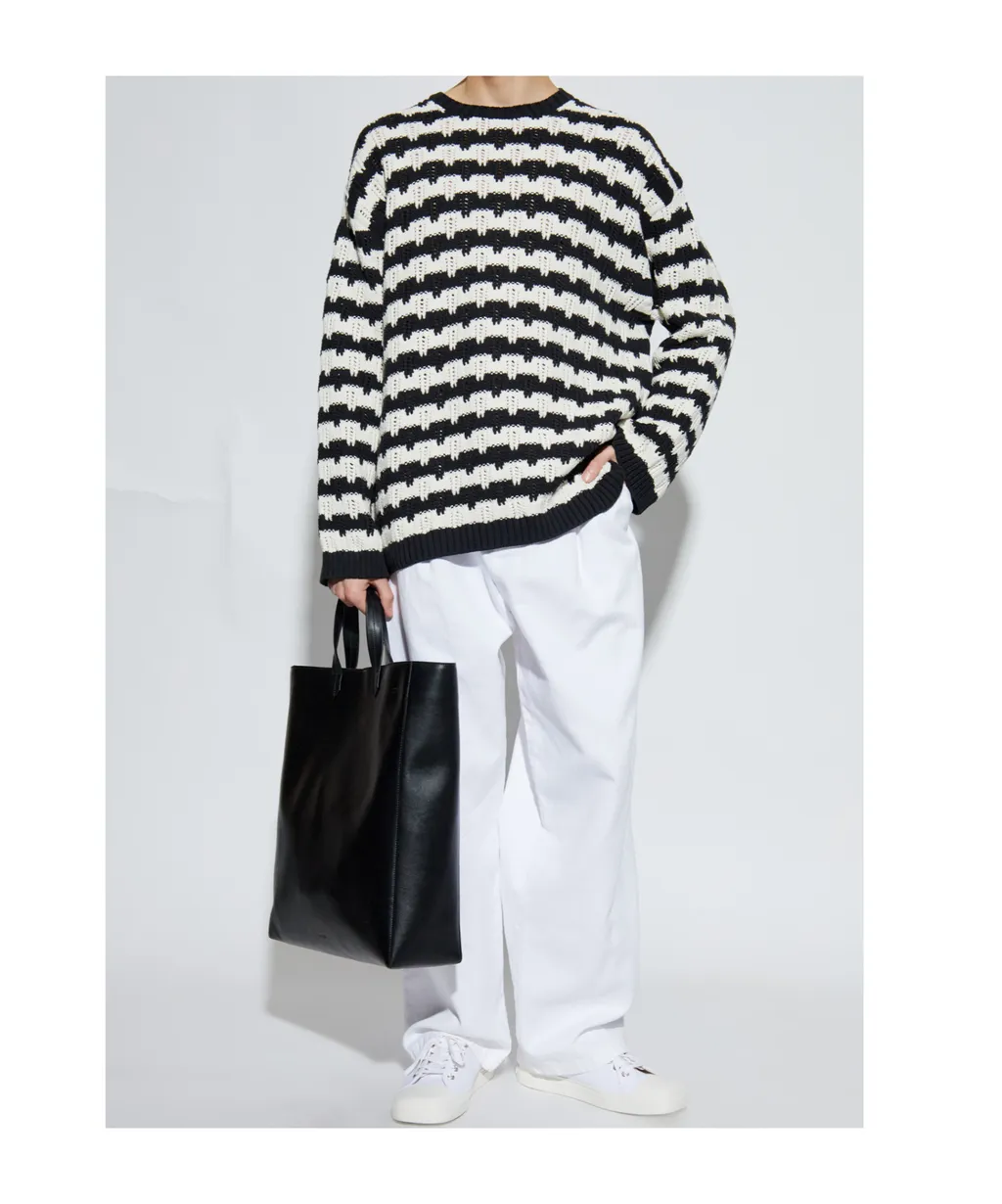 Striped Crewneck Jumper