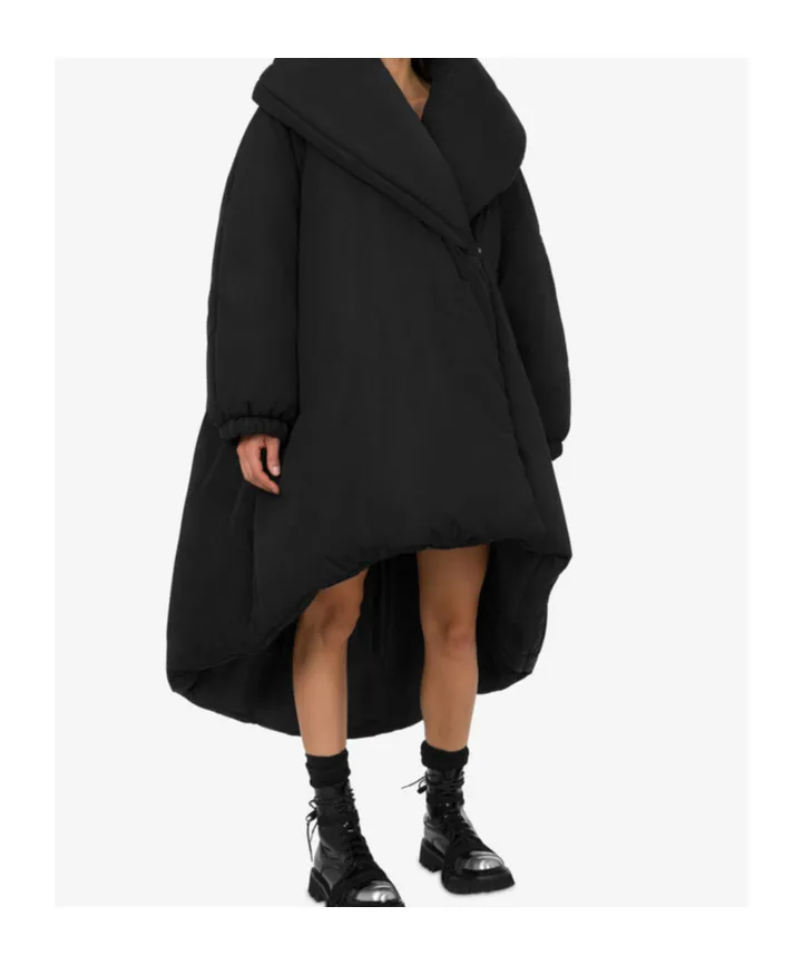 High Collar Oversized Coat