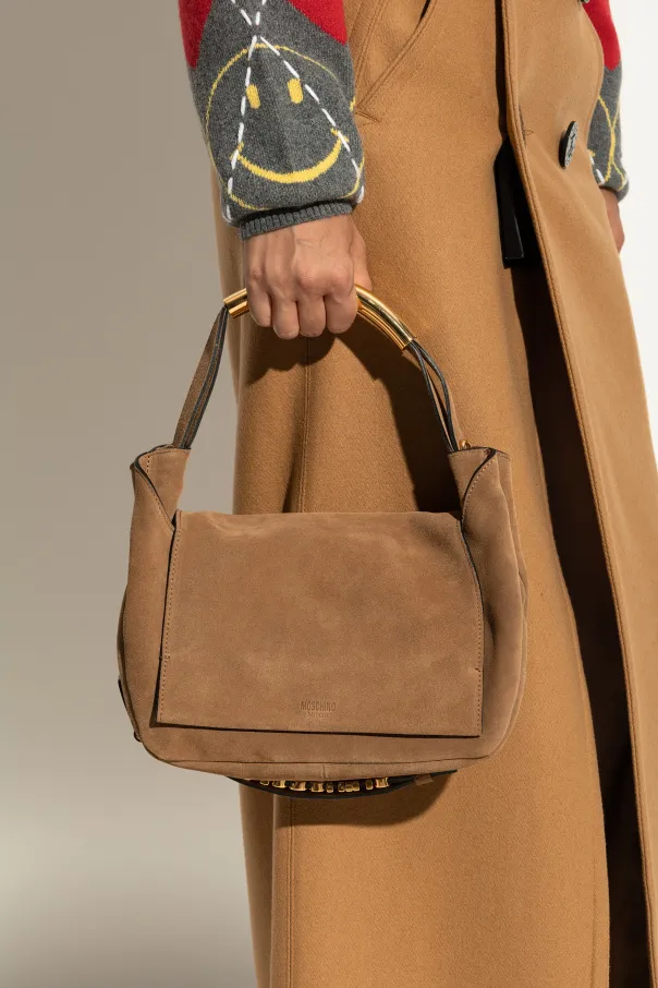 Suede Shoulder Bag