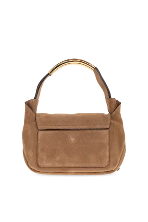 Suede Shoulder Bag