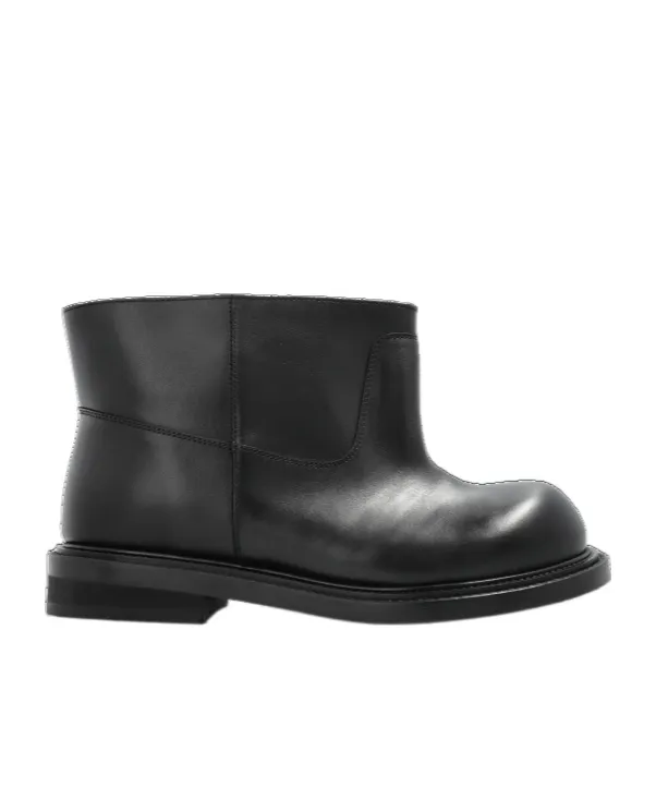 Round-Toed Ankle Boots