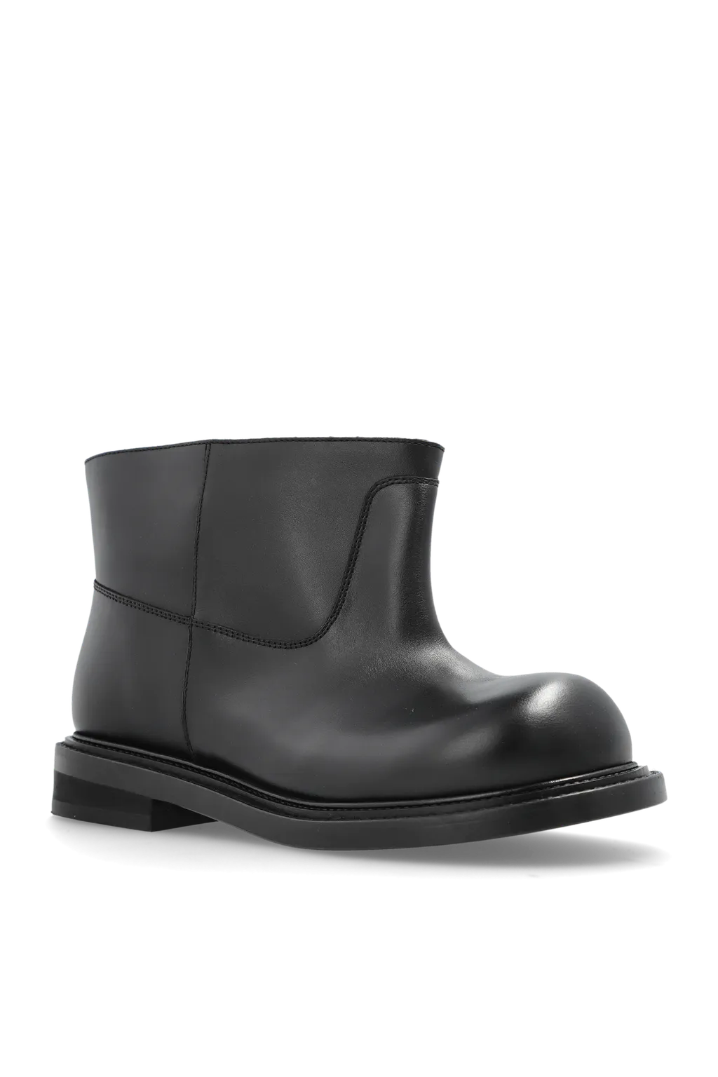 Round-Toed Ankle Boots
