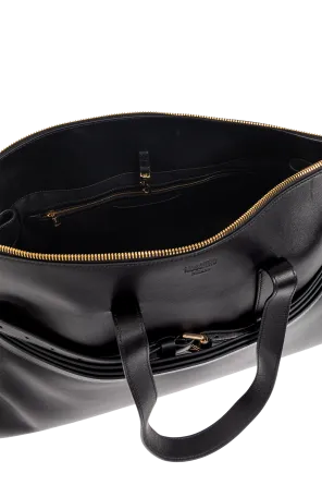 Belted Top-Handles Tote Bag