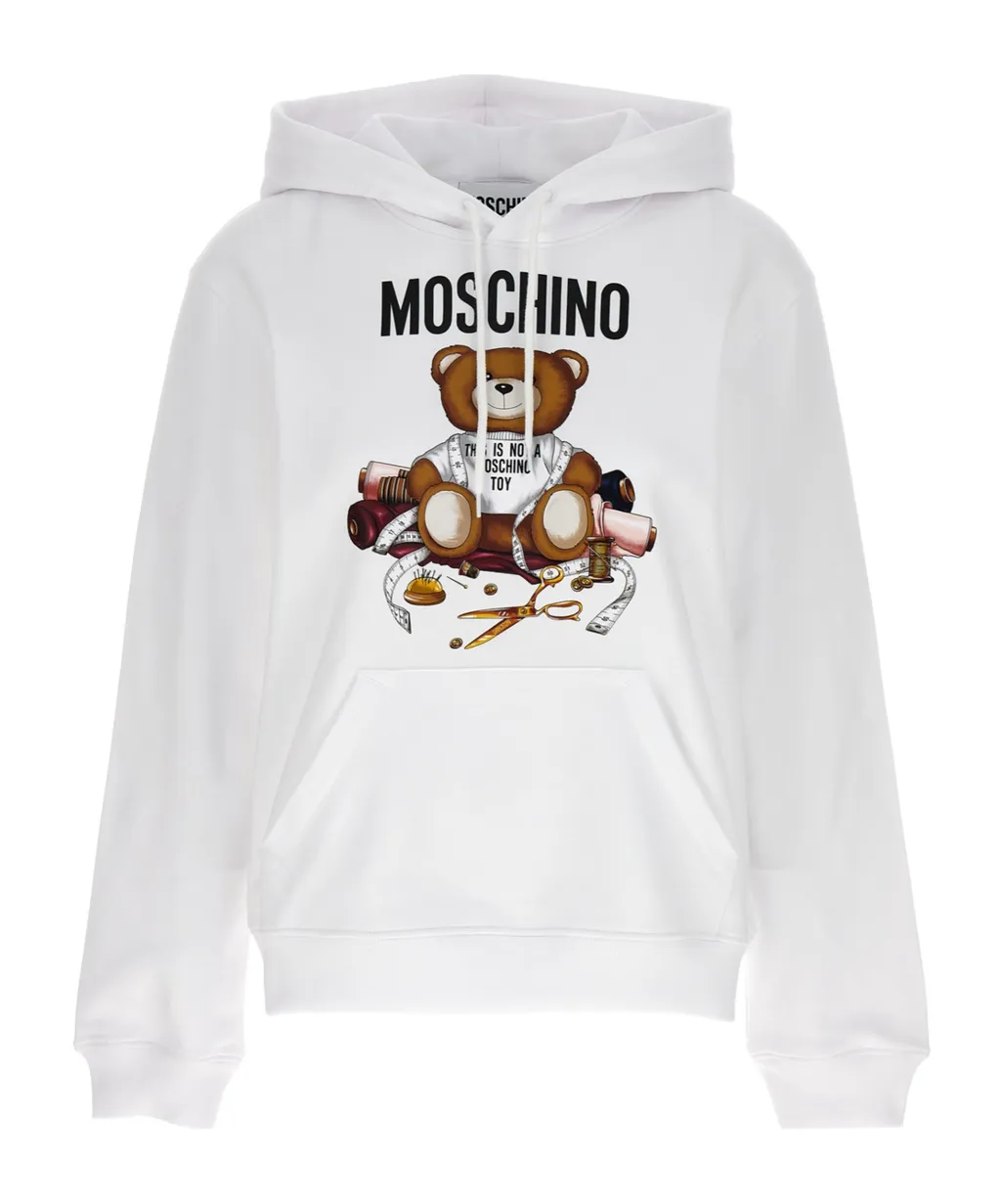 Teddy Bear Print Hoodie