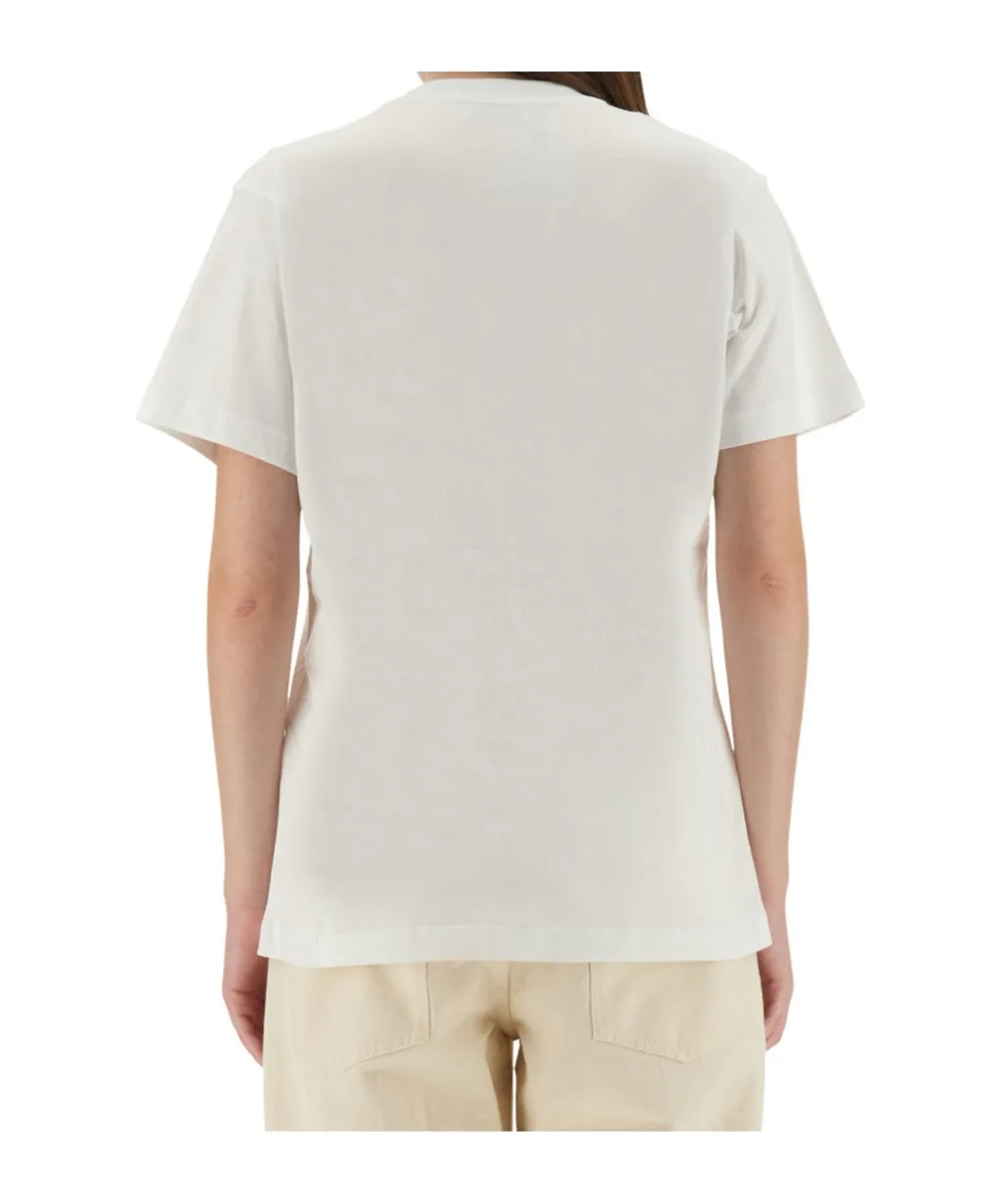 Logo Embroidered Crewneck T-Shirt