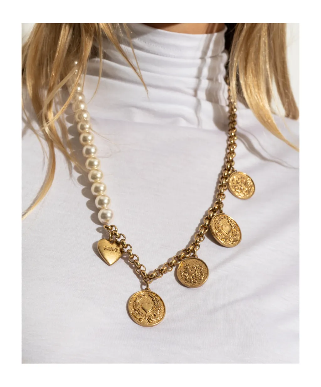 Coin Pendant Necklace
