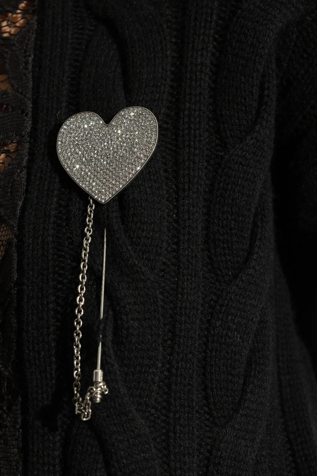 Heart-Shaped Brooch