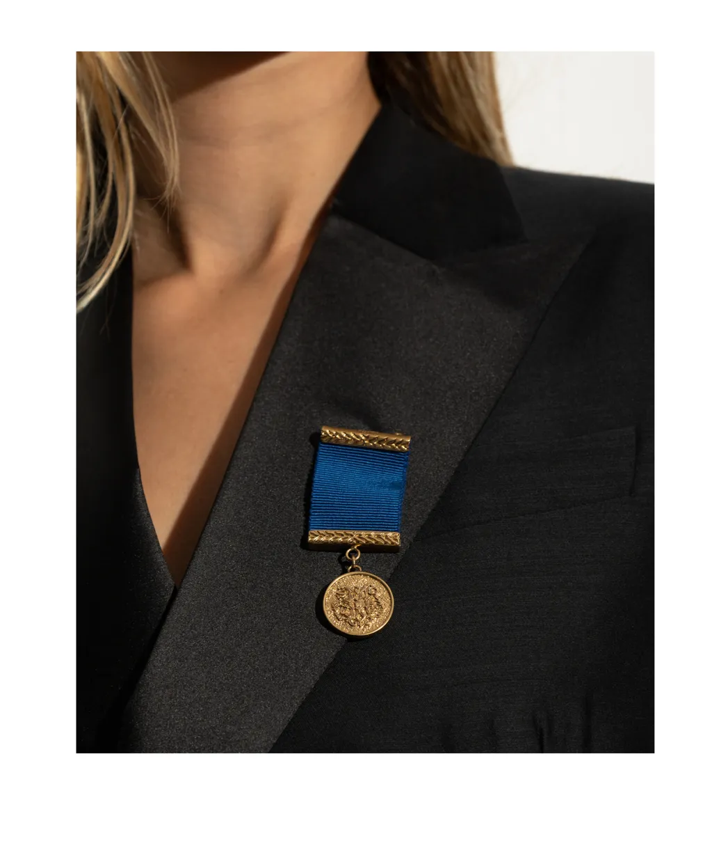 Medal Ribbon Brooch