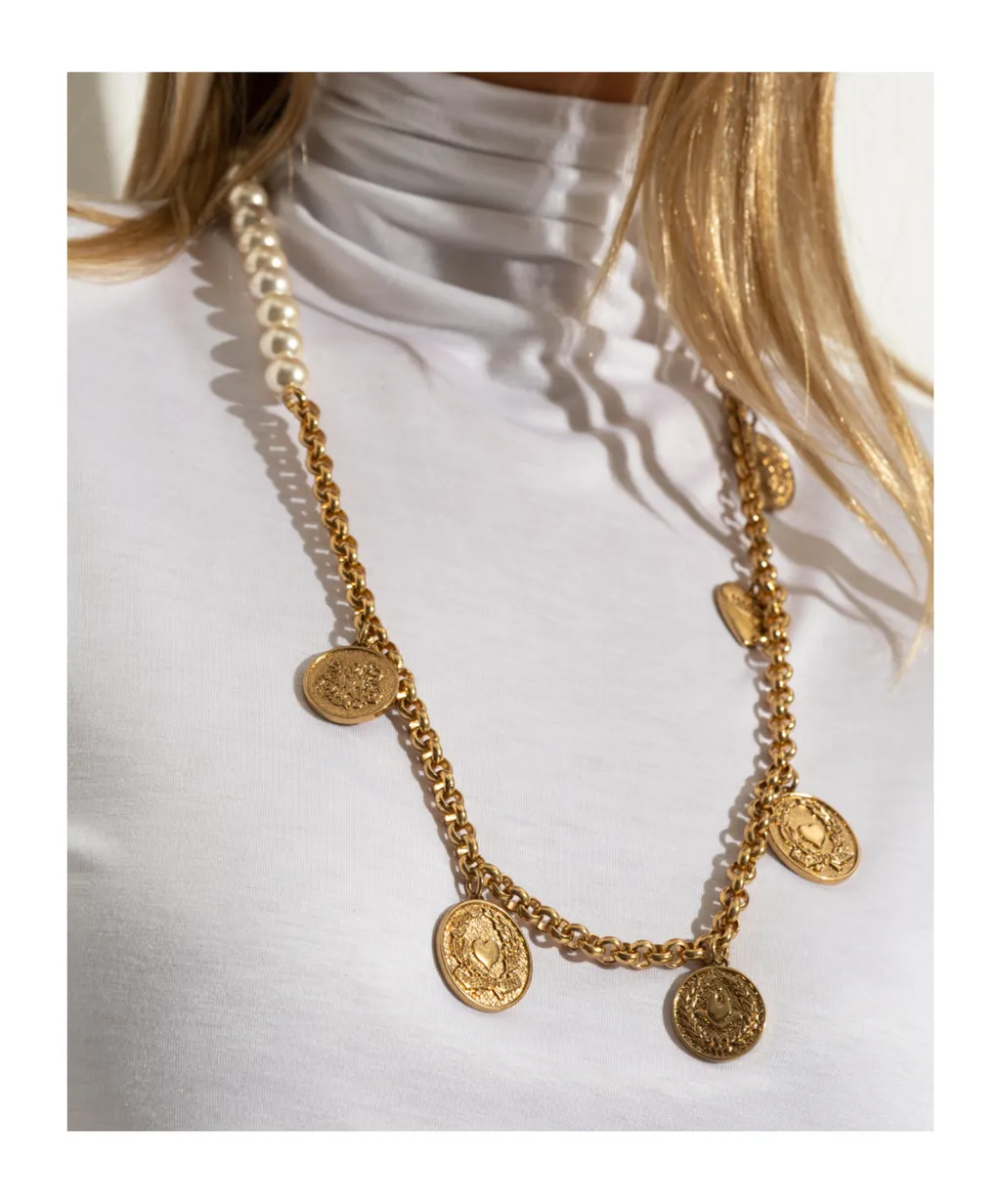 Coin-Charm Necklace