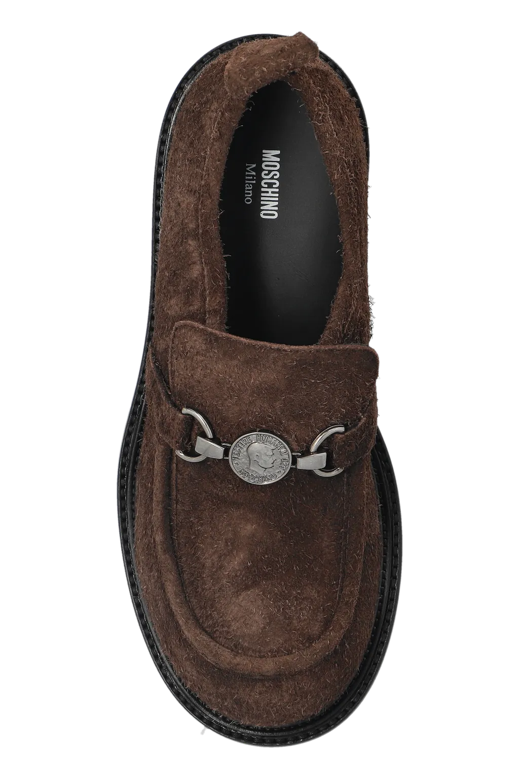 Calf-Hair Slip-On Loafers