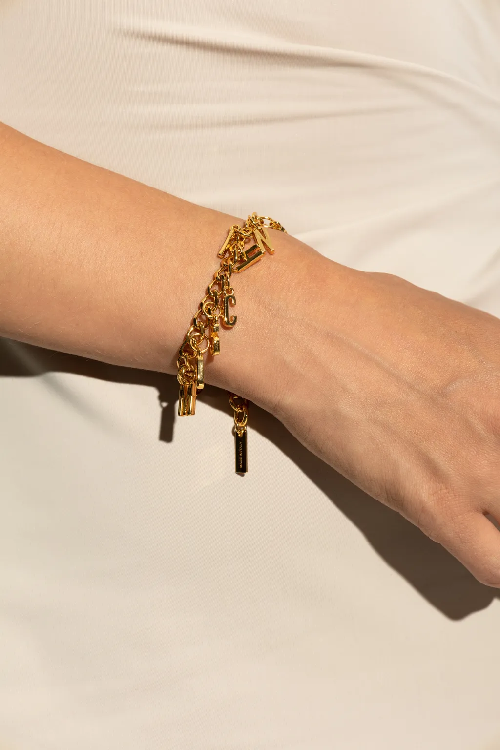 Lettering-Charm Bracelet