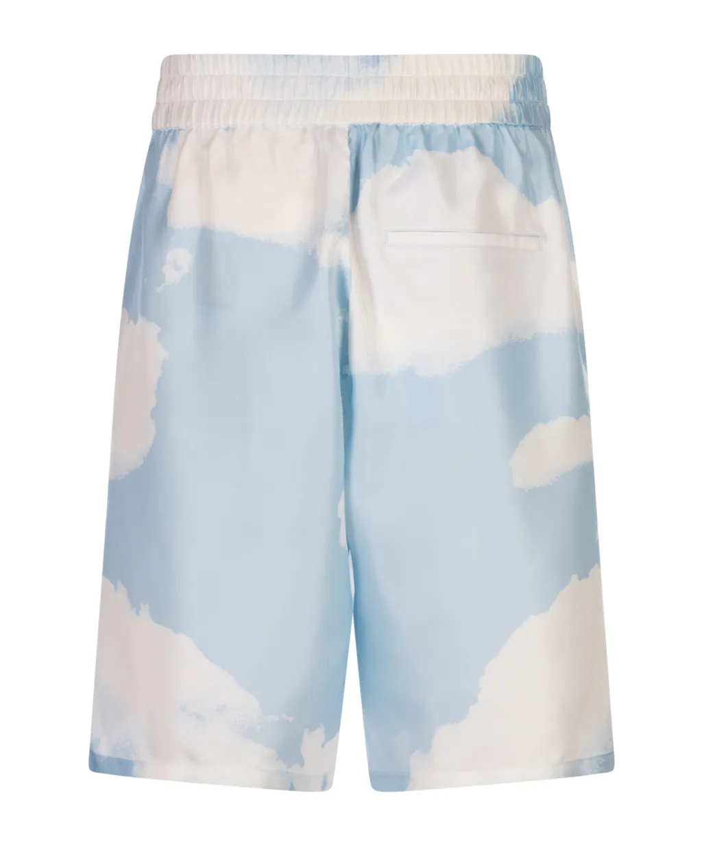 Cloud Print Shorts
