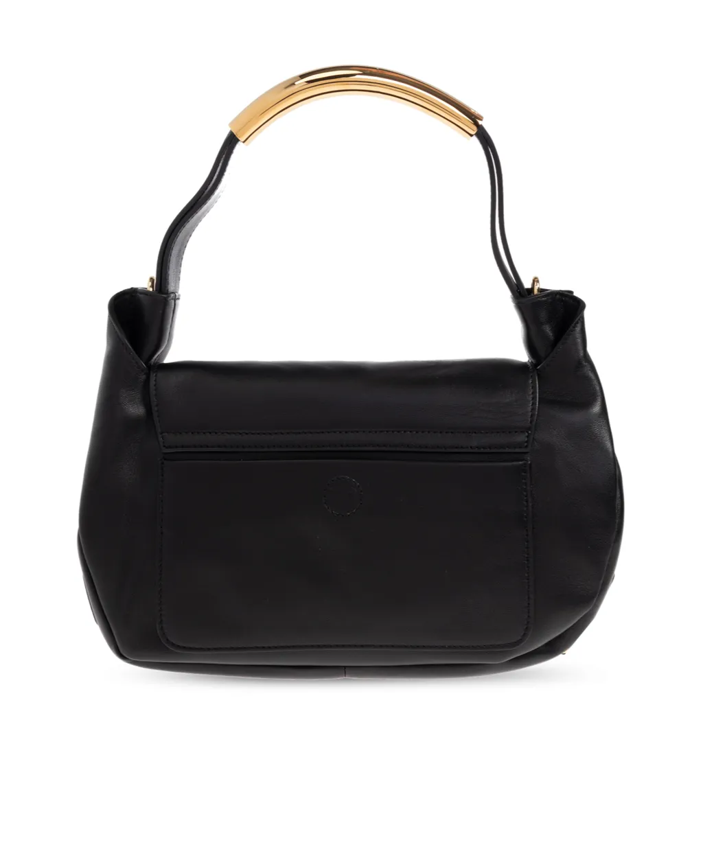 Handle-Detail Cross Body Bag