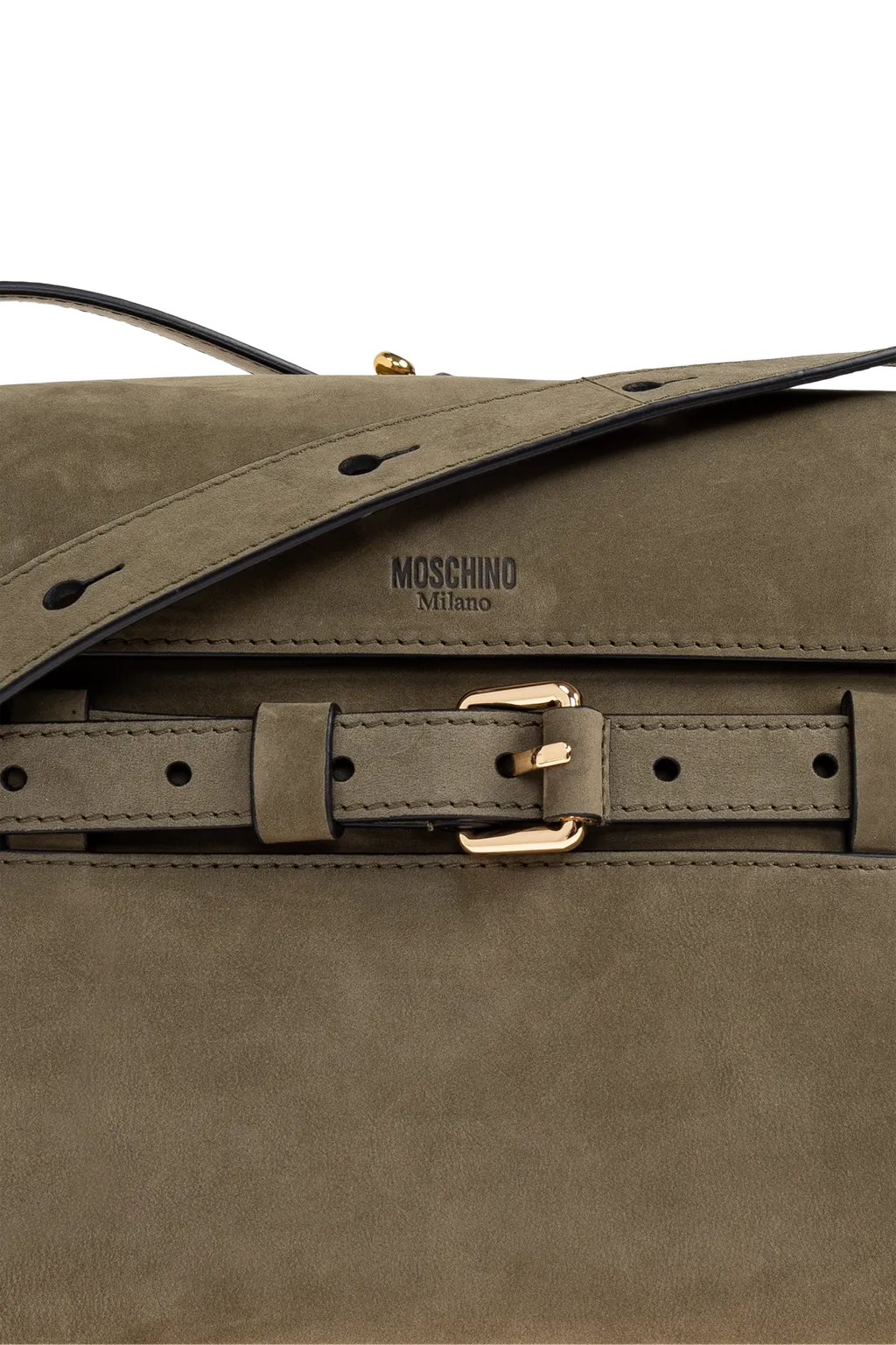 Medium Tie Me Suede Crossbody Bag