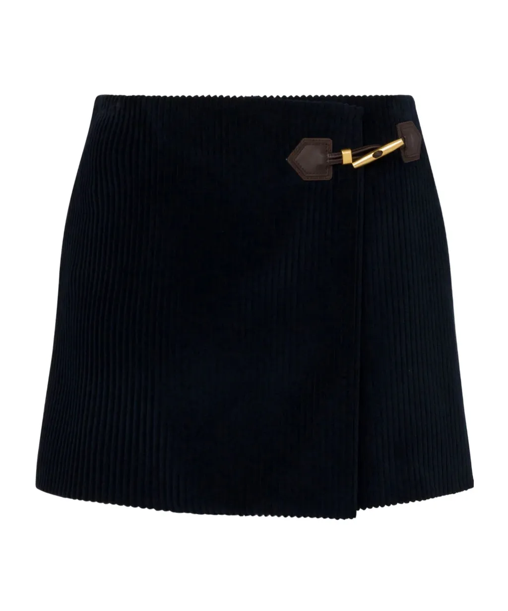 Corduroy Mini Skirt