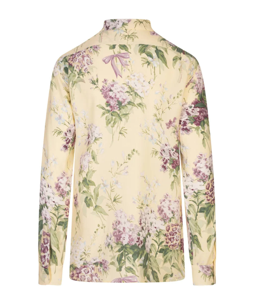 Floral Print Long Sleeve Shirt