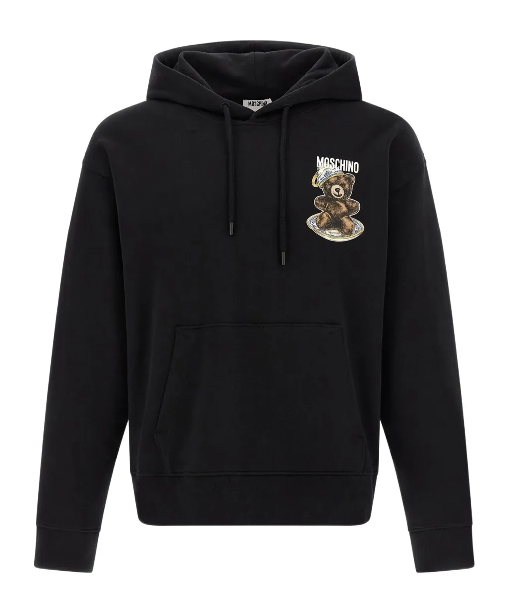 Teddy Print Hoodie