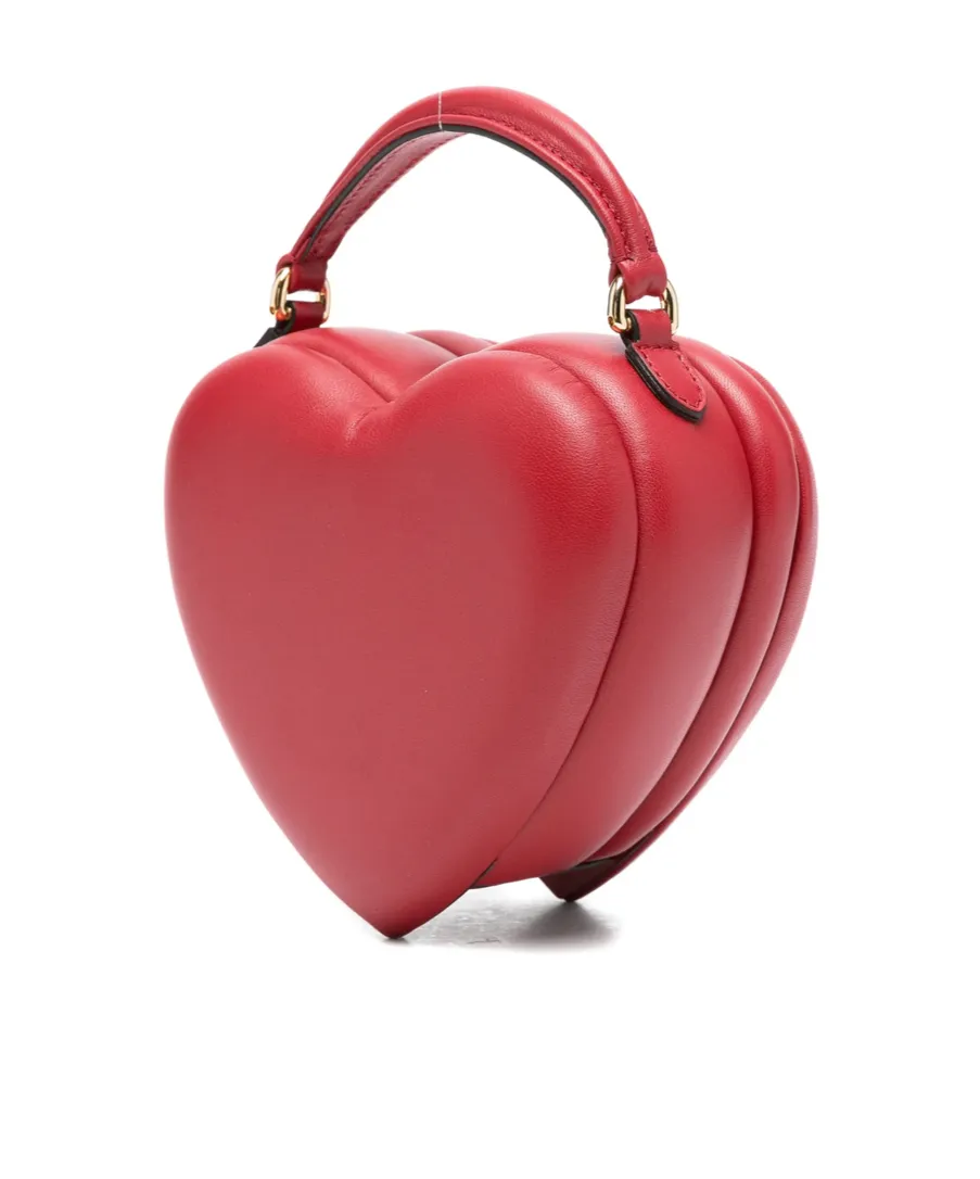 Heart-Shaped Quilted Tote Bag