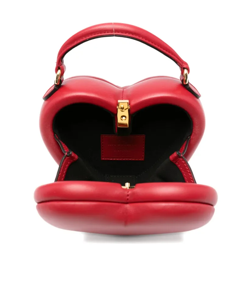 Heart-Shaped Quilted Tote Bag