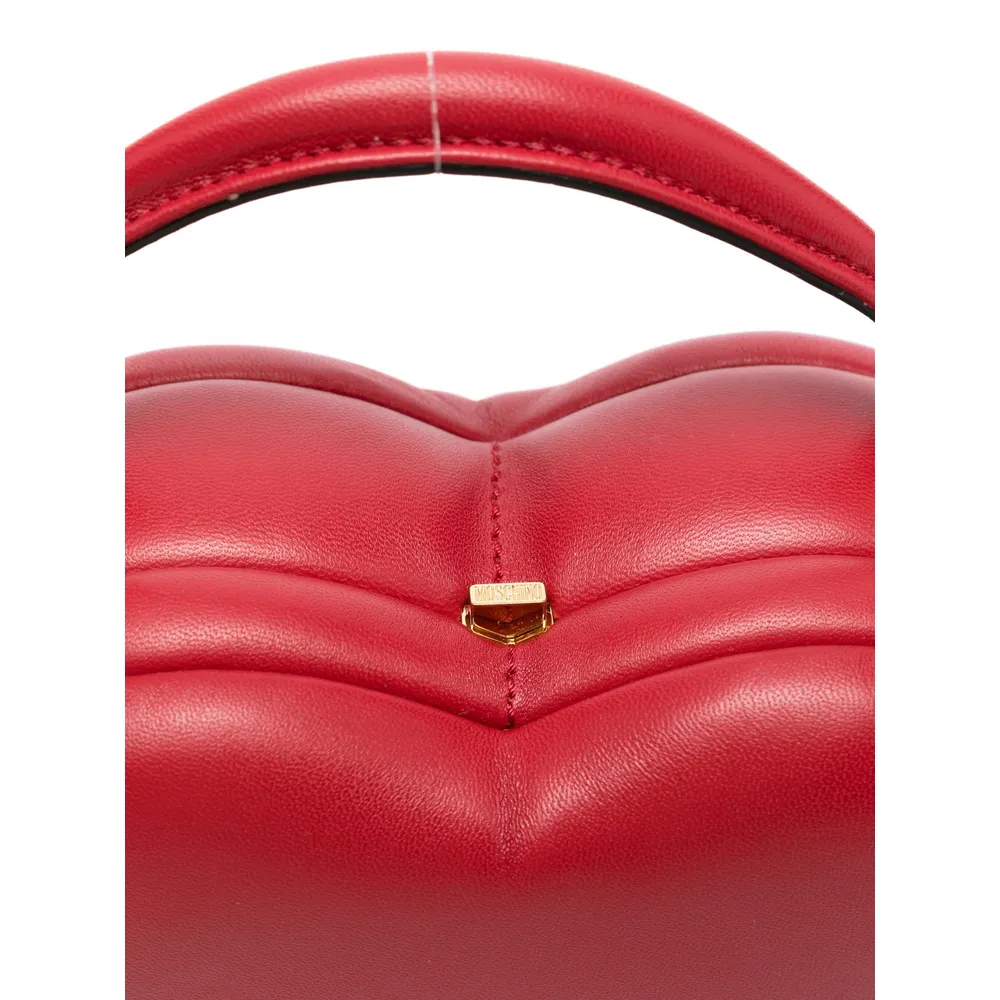 Heart-Shaped Quilted Tote Bag