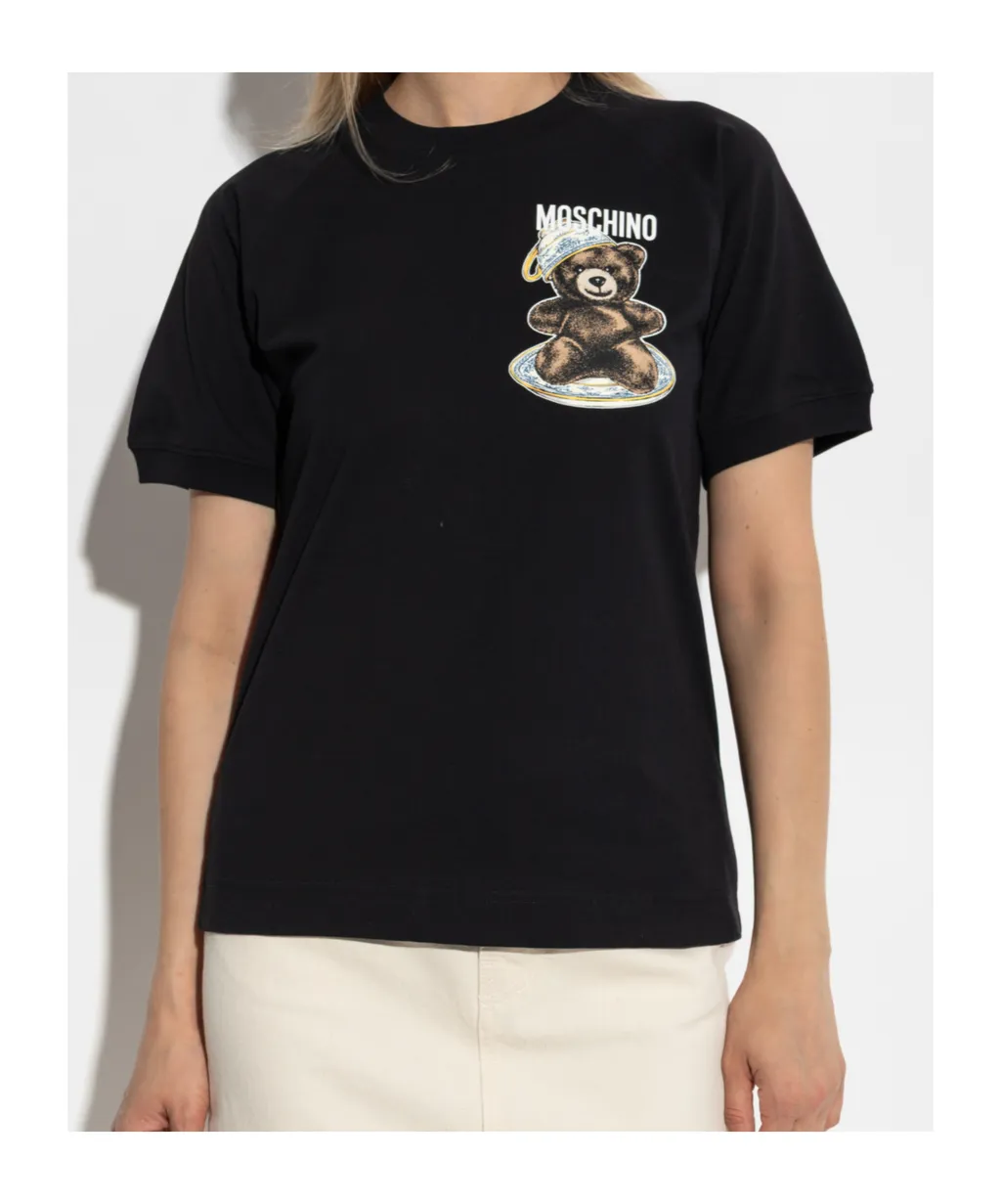 Teddy Bear Print T-Shirt
