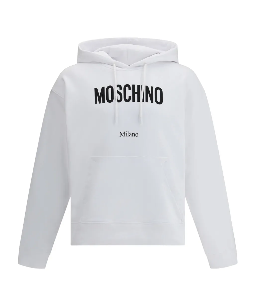 Logo Printed Drawstring Hoodie