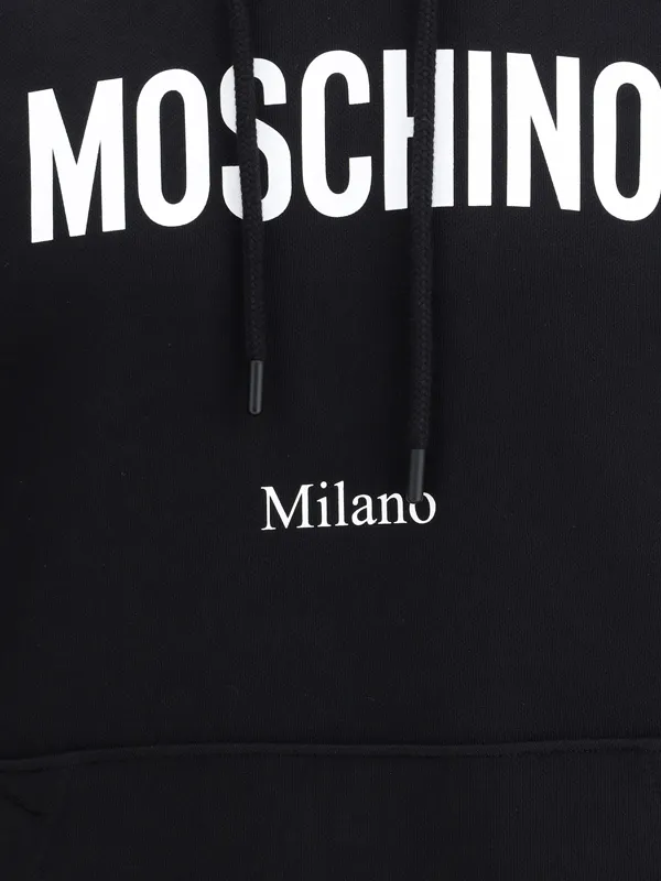 Logo Printed Drawstring Hoodie