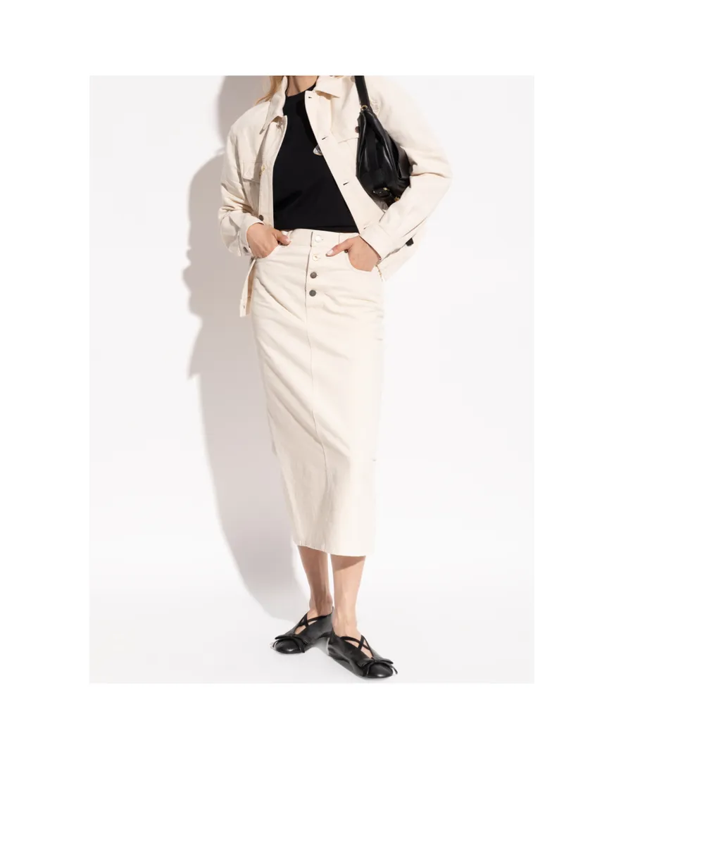 Bow-Detail Leather Ballet Flats