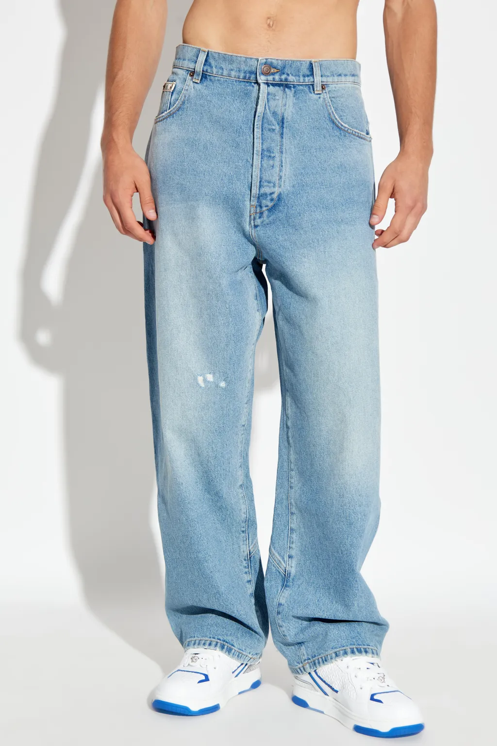 Logo-Patch Jeans